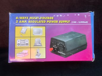 2 Amp Regulated Power Supply