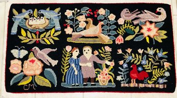 Vintage Hook  Rug