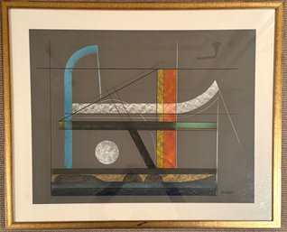 'Pastel No 23' Drawing By Paul Nabb (Born 1908)