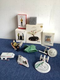 Star Trek Ornaments Lot