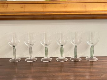 Set Of 6 Wine Glasses