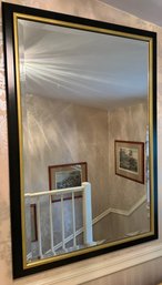 Black And Gold Framed Mirror