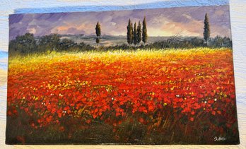 Oil On Canvas By Bruno Nardi