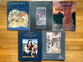 Sotheby's & Christie's Auction Catalogs Including The Estate Of William P. Chrysler, Jr. - June 1989