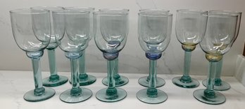Blown Wine Glasses From Horchow/Gumps