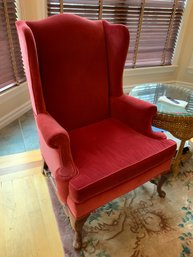 Hickory Wingback Chair
