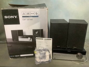 Sony CMT-SBT100 Home Audio System