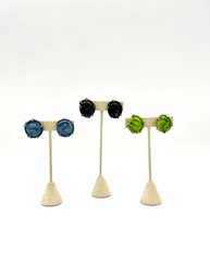 Three Pairs Of Mariquita Masterson Earrings