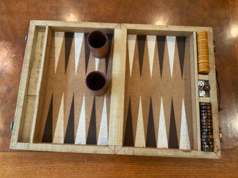 Vintage Crisloid Backgammon Set