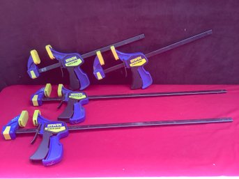 Irwin Quick Grip Car Clamps Lot #76