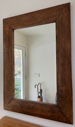 Heavy Wood Mirror