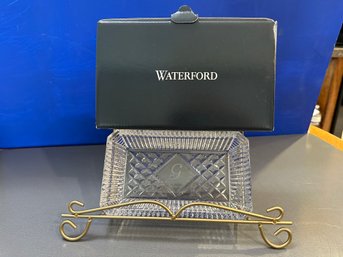 Monogrammed 'G' Tray Plateau  7 1/2 X 4 1/2  W Box