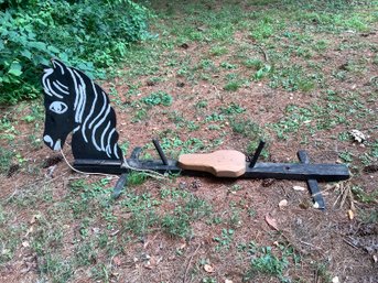 Rustic Wooden Horse