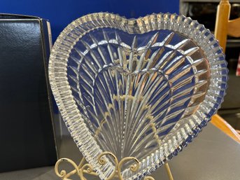 Plateau Large 7 1/2' Heart Tray With/box