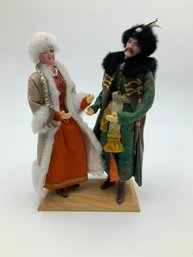 Polish Dolls On Stand