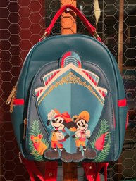 RARE Original LOUNGEFLY 'Disney Cruise Lines Australia' Mini Backpack