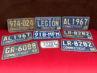CT License Plate Lot