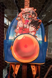 Rare LOUNGEFLY 'Dragon Ball Z 35th Anniversary' Mini Backpack