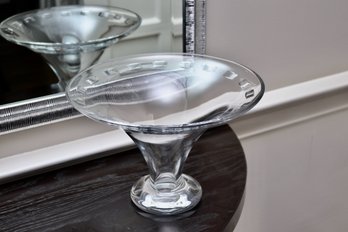 Waterford Crystal Geo Oden John Rocha Pedestal Bowl