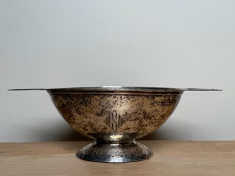 Vintage Sterling Silver 'S' Monogramed Bowl