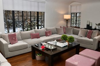 Kravet Derring Sectional Visualizer Sofa Designed By Larry Laslow