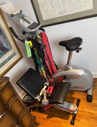 Schwinn Exercise Bike And Exercise Bench