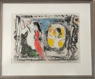 Marc Chagall 1964 Lithograph For Derriere Le Miroir