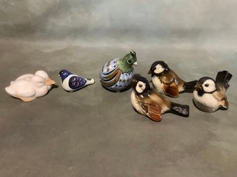 Mixed Glass Birds Lot