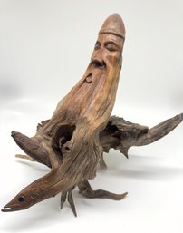 Fabulous Wood Spirit Carving