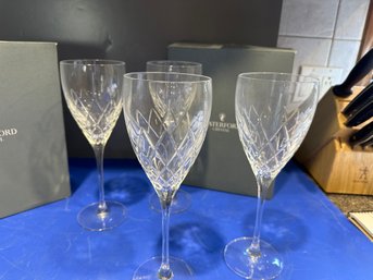 Set Of 4 Crosslake Goblets - 2 Boxes Of Two