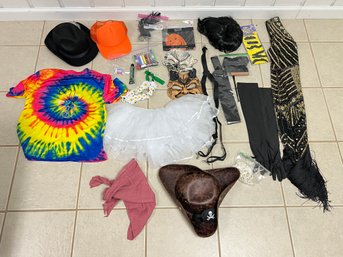Lot Of Halloween Costumes And Items