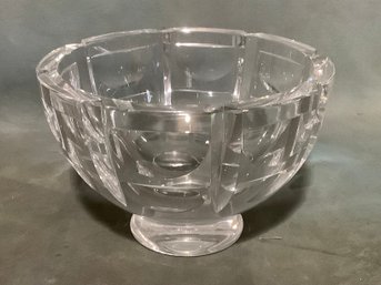 Orrefors Thousand Windows Crystal Bowl