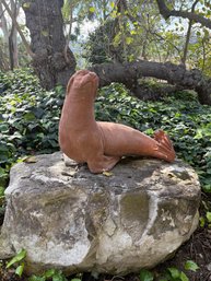 Terra Cotta Seal Statue