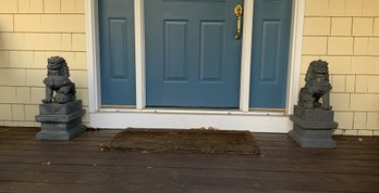 Pair Of Large Foo Dogs