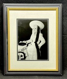 Mae West Autographed Black And White Publicity Photograph Includes COA 13 X 16'