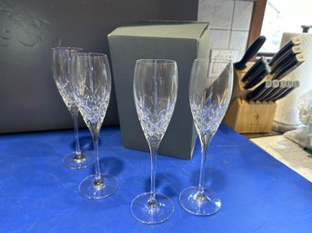 Waterford Place Flutes - Set Of 4 - 14 Oz.