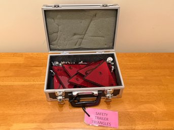 Case Of Trailer Safety Triangles
