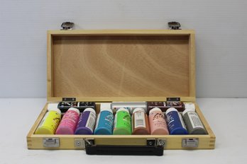 My Studio Acrylic Art Set In Wood Case By Reeves