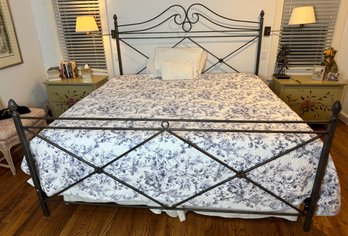 King Size Metal Bed Framed