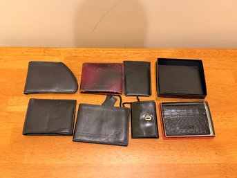 Lot Of Wallets, Key Holders, Etc.