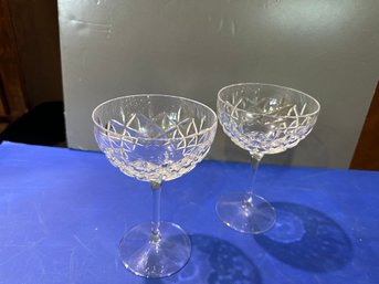 Astor Cocktail Glasses -2 - W/box