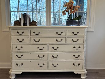 Charming Vintage Councill Furniture Twelve Drawer Cottage Farmhouse Finish Dresser