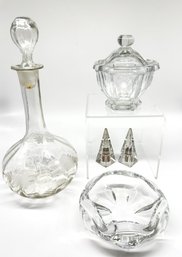 Baccarat Crystal Candy Dish & Orefors Bowl