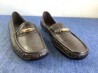 Etienne Aigner Black Moccasins Size 7m #5