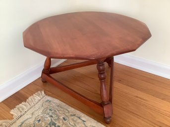 Vintage Edged 3 Leg Table