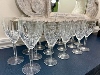 Waterford Crystal Stemware 17 Pcs