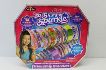 3D Shimmer N' Sparkle Make Your Own Friendship Bracelets By Crazy Art
