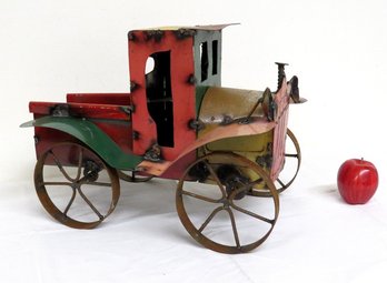 A Metal Monster Truck Scrapyard Art Sculpture