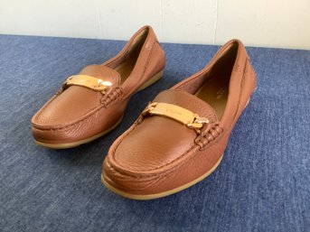 Coach Brown Moccasins Size 7b #10