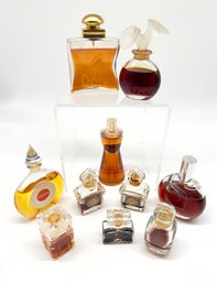 10 Vintage Perfume Bottles